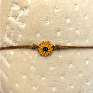 Pura Vida sunflower bracelet